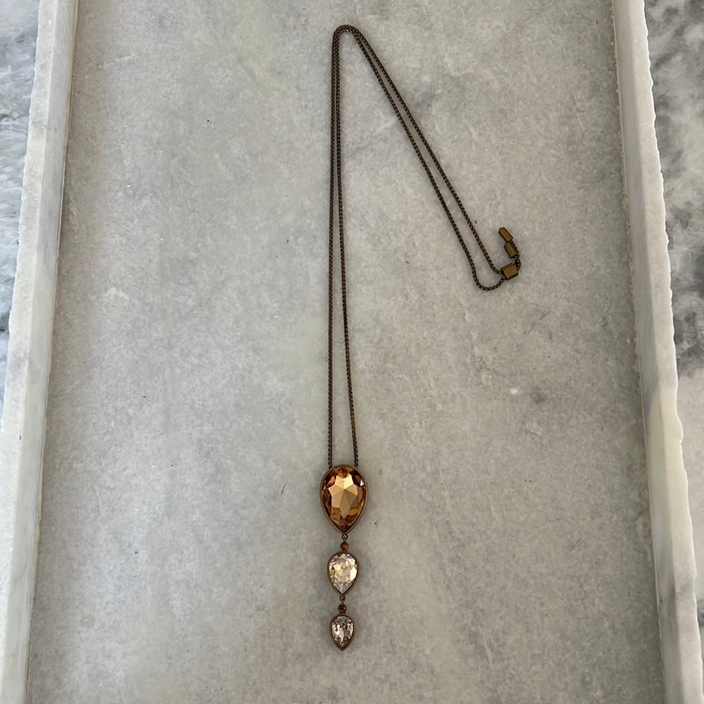 Touchstone Crystal by Swarovski Pendant Necklace